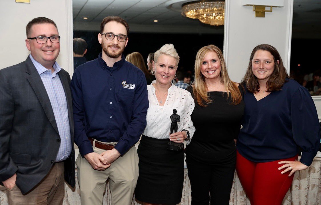 Honored to be 1 of 5 finalist for Athletic Trainer of the Year Award given out by the Jersey Shore Interscholastic Wrestling Association. Congrats to winner Amy Ghione from Howell High School! Thank you <a href="/SRSDwrestling/">Southern Regional Rams Wrestling</a> Coach Dan Roy for the nomination!