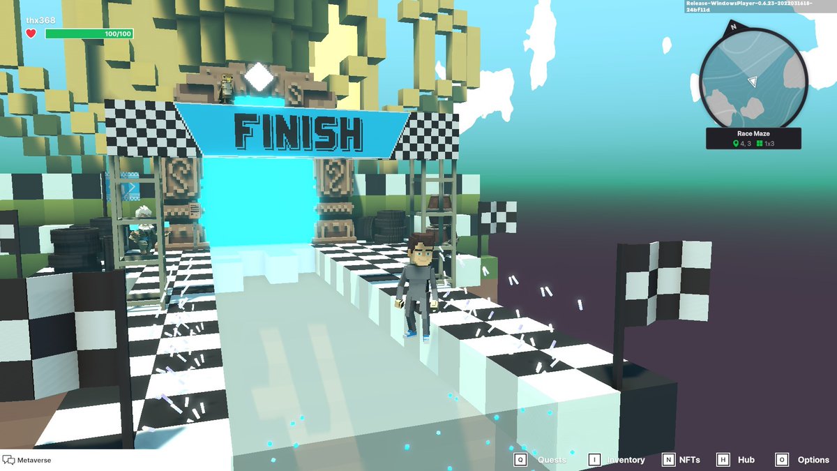 minemacc's tweet photo. @TheSandboxGame #SandBox #Metaverse #NFT #RaceMazeChallenge https://t.co/04JYvaTtiG