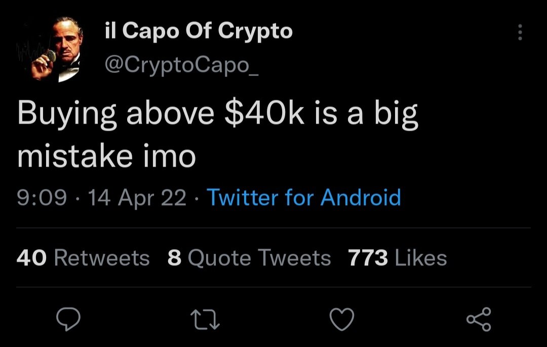 easyeight08's tweet photo. SHORTING #BTC 4K WAS A BIG MISTAKE IMO https://t.co/flEw59rtjz