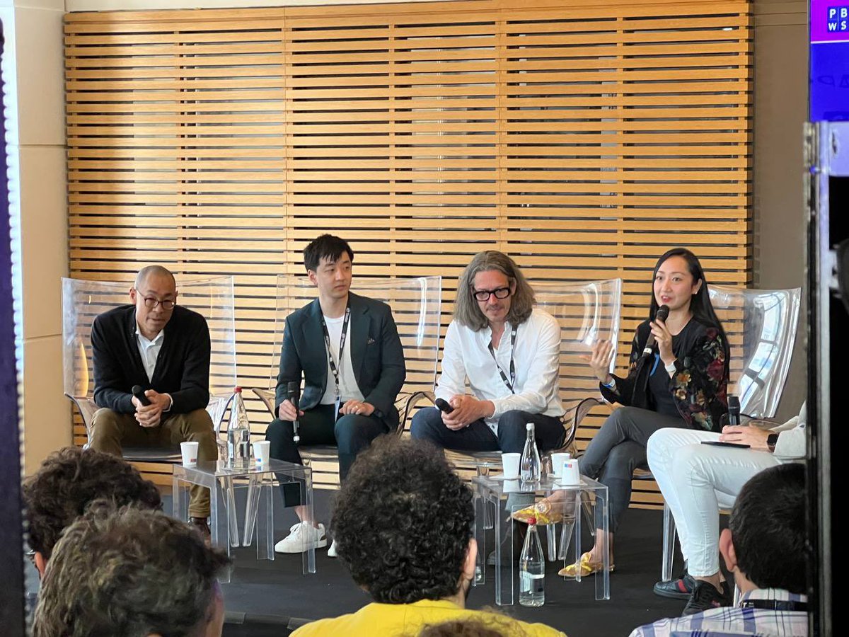 TrustWallet's tweet photo. Trust Wallet CEO @EowynChen was part of a panel discussion this morning at #ParisBlockchainWeek 

She shared her knowledge on topics like DAOs, crosschain governance and decentralised networks where Trust Wallet has integrated a large number of blockchains covering these sectors. https://t.co/HWfSykNc2A