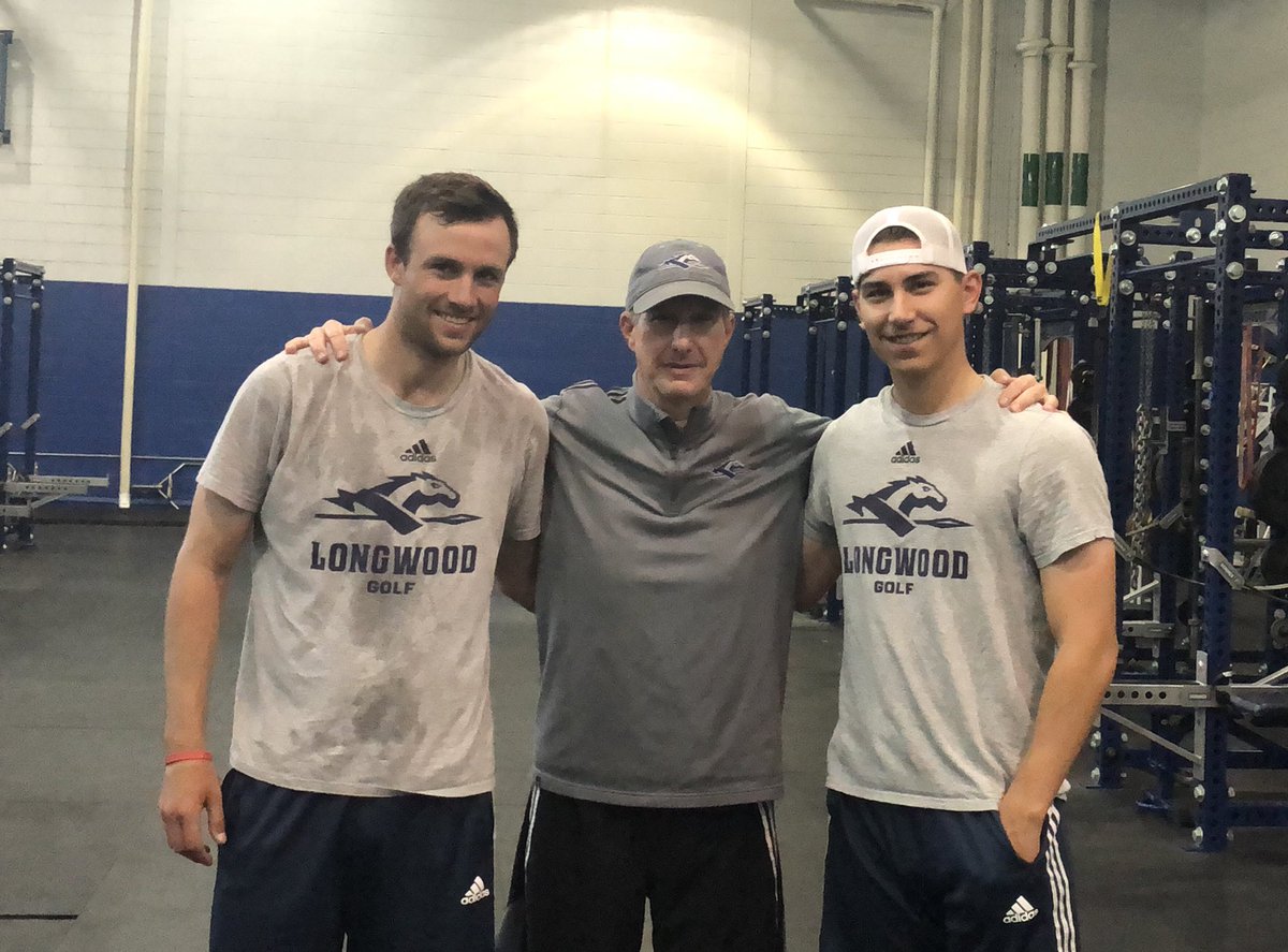 Final team workout for <a href="/rhammer03/">Ryan Hammer</a> and <a href="/larrain_payo/">Payo Larrain</a> this morning.  For 4 years, they have worked to make us better both on and off the golf course.  Both will graduate next month and will, undoubtedly, go be great at life.  Thanks for choosing to be Lancers.  #LancersForever