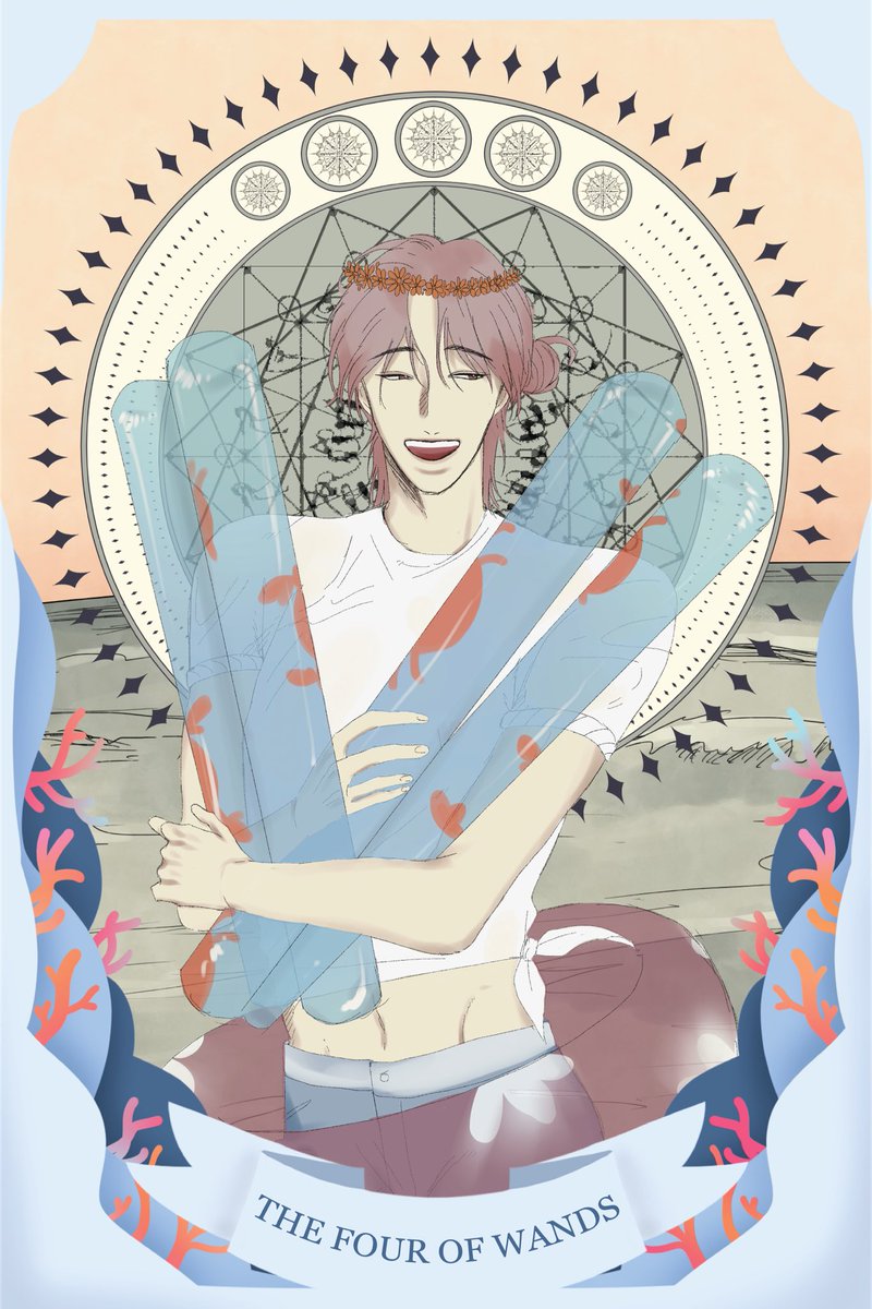 saimai_cku's tweet photo. #CKU_Summertarotcards

(อะแฮ่มๆ มารายงานตัวบ้างแล้วค้าบบบ) https://t.co/ZSyEsuhDew