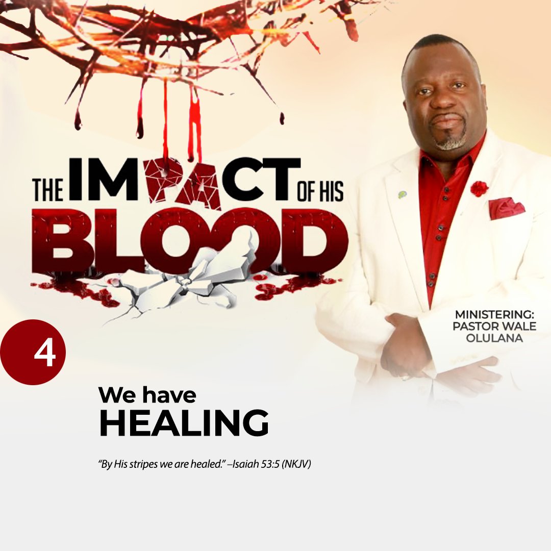 We have access to HEALING of all sicknesses and diseases.

Get ready to learn more 10am THIS SUNDAY, 17th April 2022

IN-PERSON: Concord House, 23-27 Kemp Rd.⁠
Dagenham, Essex, RM8 1ST⁠

ONLINE:
youtube.com/c/HarmonyChris…
⁠
Ministering: ⁠
Pastor Wale Olulana