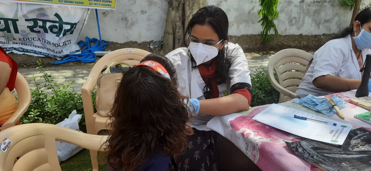 dr_mandakini's tweet photo. An Oral Hygiene Awareness Session and Free Dental Check up Camp was organised for school children on Wed, 13th April, 2022 by Team HASNAA. 

Correct toothbrushing techniques and mouth rinsing techniques were taught to the kids. Free toothbrushes and toothpastes were distributed. https://t.co/rrRXG4tO62