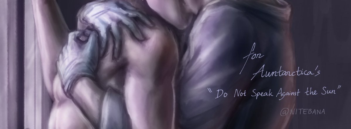 My fanart for <a href="/Auntarctica1/">Auntarctica</a>'s update of #dmcreboot #devilcest-y goodness!

Full illustration within the fic's latest chapter:
archiveofourown.org/works/21182588…

#dantexvergil #vergilxdante #DmCD #mDmV #mVmD