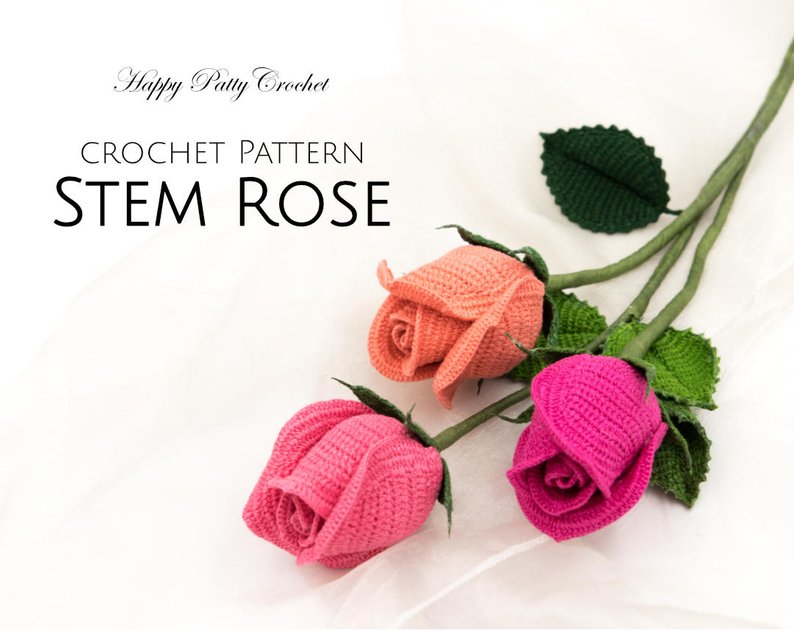 Designer Spotlight: Realistic-Looking Flower Patterns Designed By Happy Patty Crochet: 👉 buff.ly/2F3Z5gv #crochet #handmade #diy
