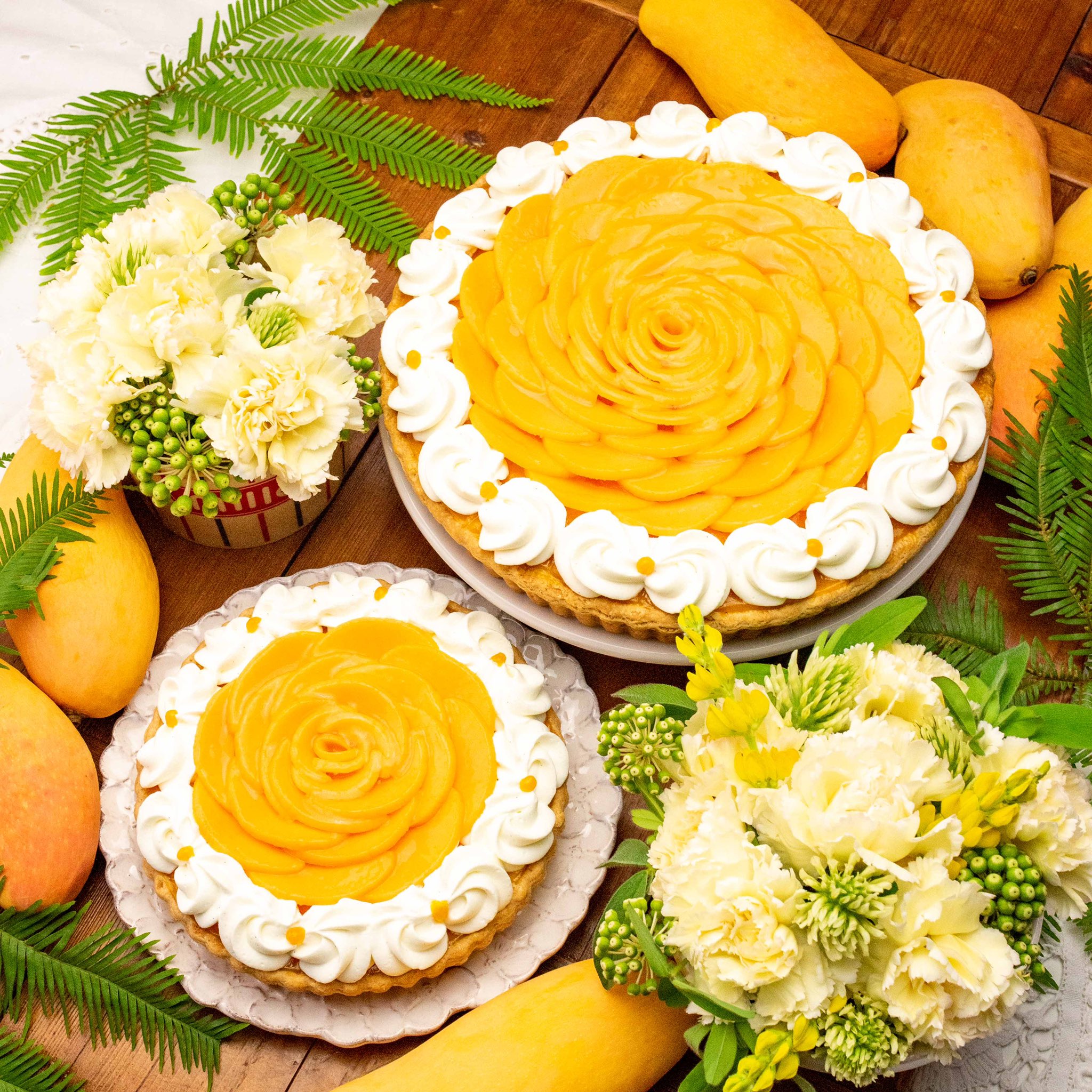 キル フェ ボン Thanks Mother S Day 母の日の新作 マンゴーのショートケーキタルト バニラ風味 が4 25より登場 花びらのように飾ったマンゴーと リボンをモチーフにしたクリームでタルトの花束をイメージ とろけるマンゴー ふわふわスポンジ キル フェ ボン Thanks Mother S Day 母の日の新作 マンゴーのショートケーキタルト バニラ風味 が4 25より登場 花びらのように飾ったマンゴーと リボンをモチーフにしたクリームでタルトの花束をイメージ とろけるマンゴー ふわふわスポンジ