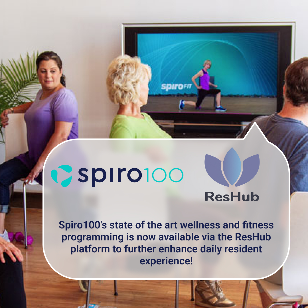 hub_res's tweet image. Another exciting partnership - really delighted to be able to deliver @spiro_100's amazing fitness and wellbeing programmes via ResHub!
#reshub #spiro100 #residentengagement #residentexperience #seniorliving #agetech #agedcare #socialcare