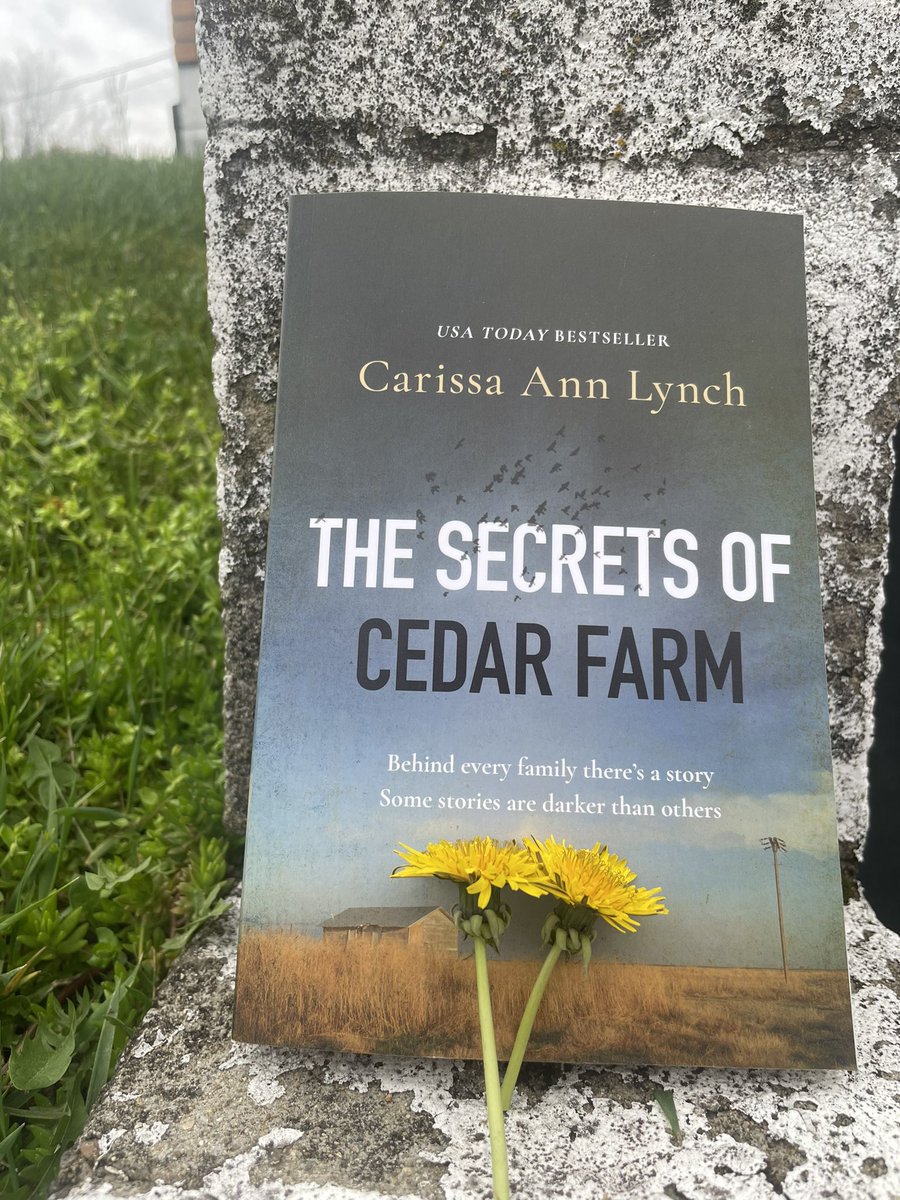 carissaannlynch's tweet photo. Physical copies of #TheSecretsofCedarFarm arrived yesterday and they’re so gorgeous they deserved their own little photo shoot 😭📸. Thank you to @0neMoreChapter_ @Harper360 @JennieRothwell1 @AgentShea for turning my words into this eerie, beautiful book I can hold in my hands! https://t.co/BUICMGnwC3