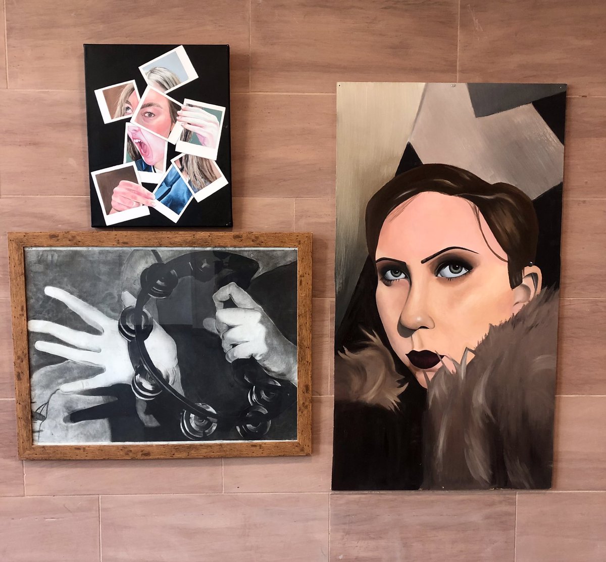 tmc_sh's tweet photo. @Cowleian #artexhibition is fantastic. If you’re stuck for ideas this #Easter come and have a look! @whatsonsthelens @sthelensarts @sthelensreport these are just a few amazing examples of the #talent. @academyofart_ https://t.co/o4OYqUmzlc