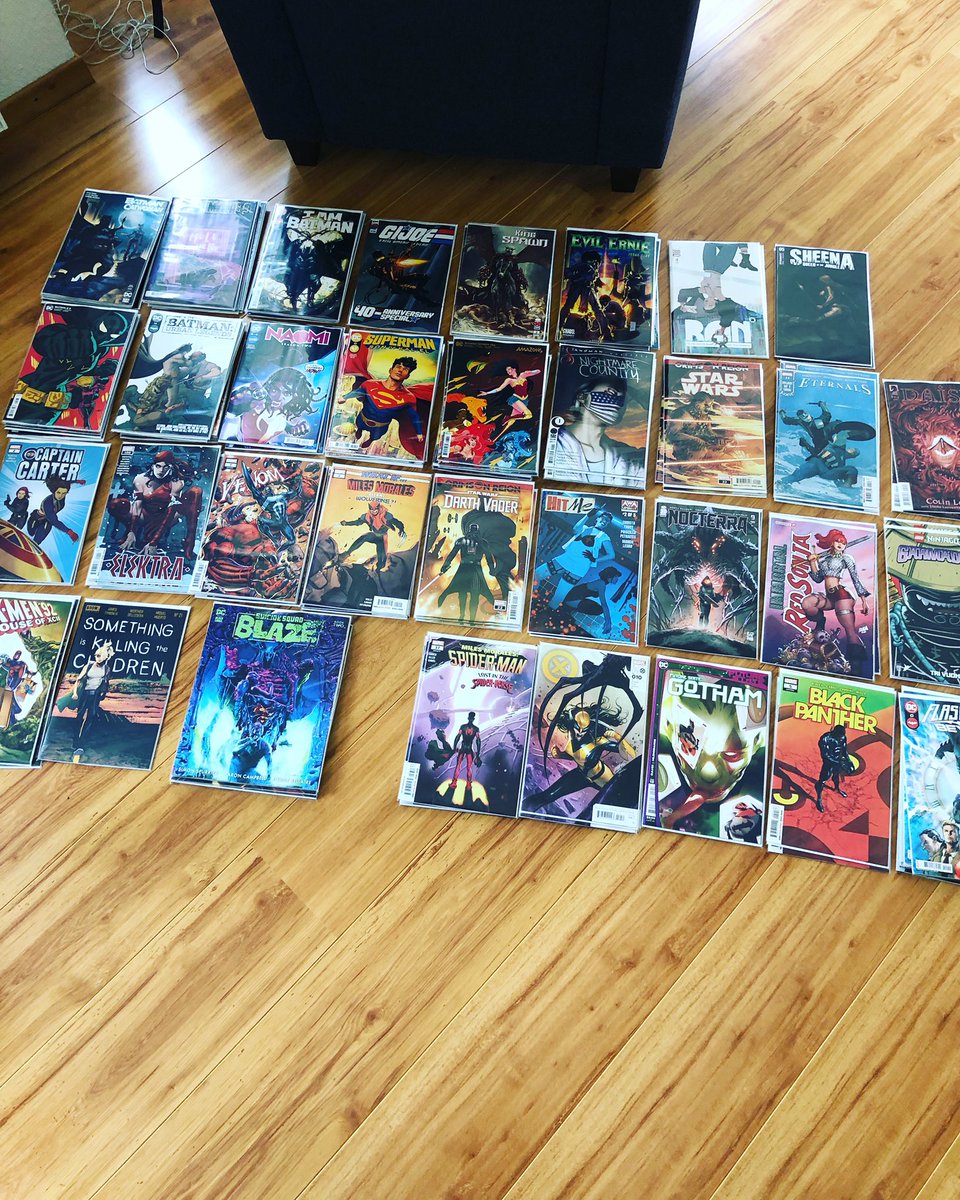 comics42shop's tweet photo. The new comics are in!!! 😁

They will be available in our shop soon.

#superheroes
#readmorecomics #comic #comics #comicbooks #igcomics #igcomicbooks #igcomicbookcommunity #igcommicbookfamily #comics4sale #comics42 #comics42shop 
#dccomics #marvelcomics #image #boom #newcomics https://t.co/U5IERqtrG0