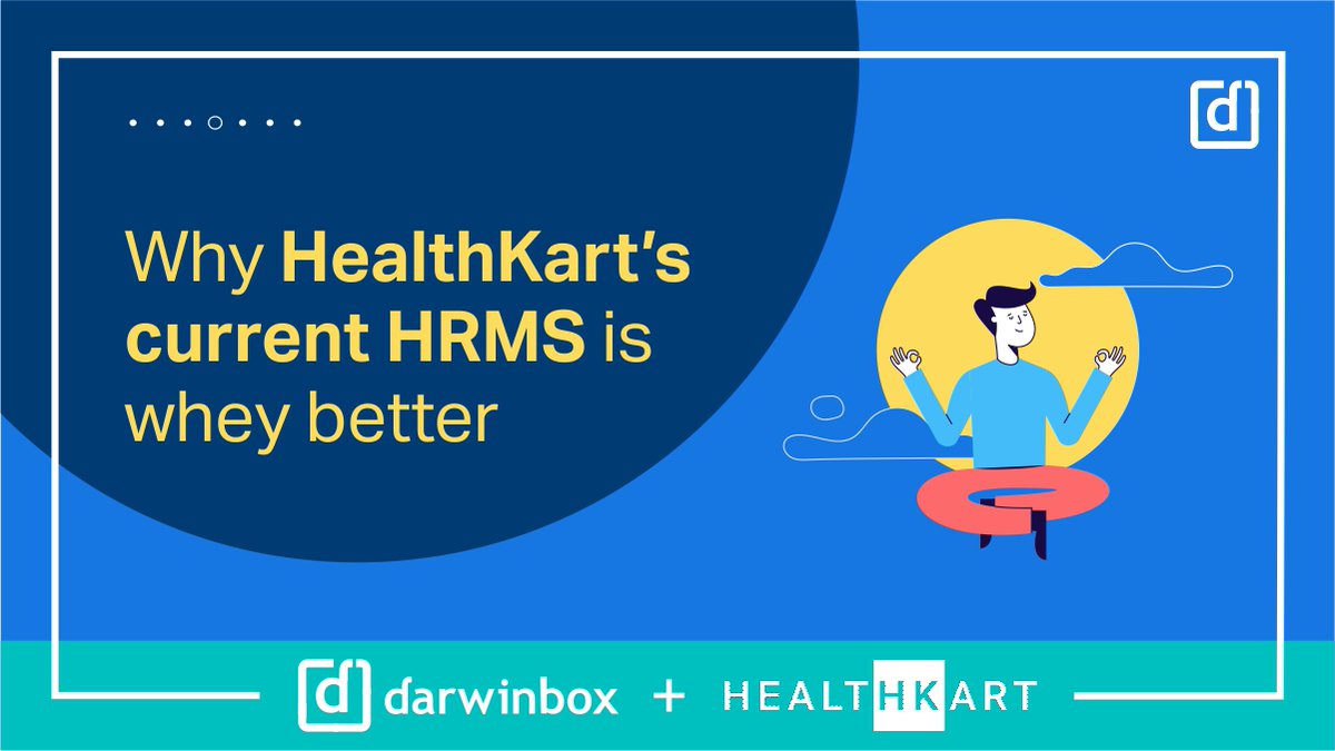 thedarwinbox's tweet image. An ineffective nutrition plan is bound to take a toll on the body. And inefficient #PeopleProcesses are bound to take a toll on the effectiveness of an organization. Why was Darwinbox the healthy choice for @Healthkart ’s #HRTech? Find out: hubs.ly/Q0184Zzk0