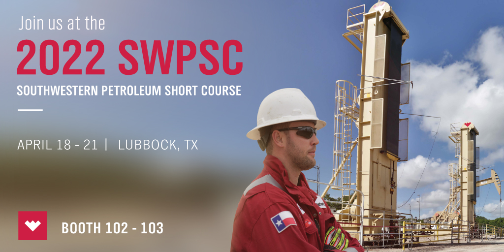 WeatherfordCorp's tweet photo. Join us at #SWPSC as we explore our latest developments in low-friction sucker-rod couplings that decrease tubing wear and increase tubing-string life. Stop by our booth #102-103 to learn more.
https://t.co/8uOlHbtkKa https://t.co/iTcqoawS5d