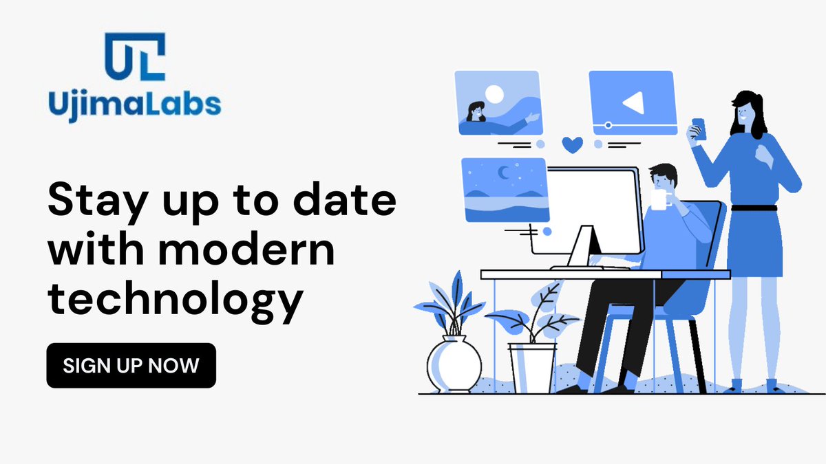UjimaLabs's tweet photo. Get the latest updates on modern technology - Sign up on our page - https://t.co/fYvgxBnBh9 #InformationTechnology #informationsecurity #learning #UPDATE https://t.co/NJHhqdzcQ0