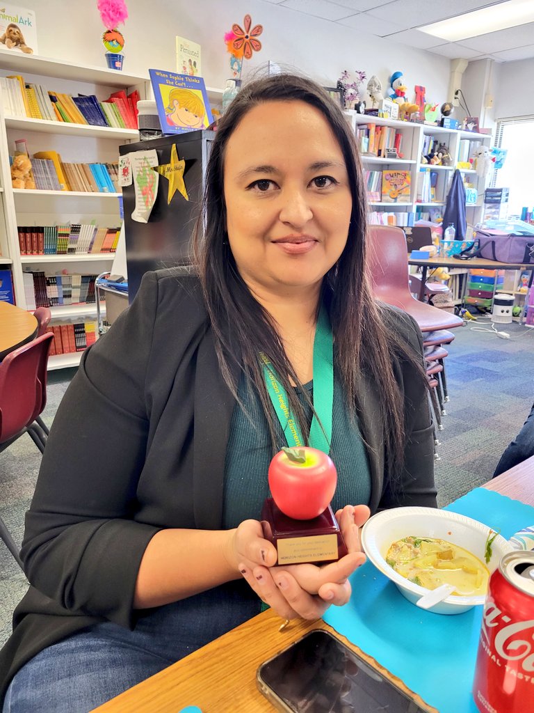 JJHansen26's tweet photo. The Heights would like to offer CONGRATULATIONS to Ms. Terrazas who was promoted to PEIMS Clerk at Sierra Vista!  You got this!  Woo hoo! #TeamSISD #ConquerFromWithin https://t.co/wEIbEaLyAo