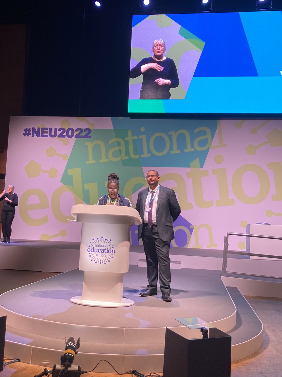KiriTunksNEU (@kiritunksneu) on Twitter photo A beautiful vote of thanks for #NEU2022 <a href="/NEUnion/">National Education Union</a> Conference Chair <a href="/DanielKebedeNEU/">Daniel Kebede</a> from <a href="/CroydonNeu/">Croydon NEU</a> delegate Lesley Koranteng met with standing ovation. Well done Daniel. Feel the love! ❤️ #NEU22 A beautiful vote of thanks for #NEU2022 <a href="/NEUnion/">National Education Union</a> Conference Chair <a href="/DanielKebedeNEU/">Daniel Kebede</a> from <a href="/CroydonNeu/">Croydon NEU</a> delegate Lesley Koranteng met with standing ovation. Well done Daniel. Feel the love! ❤️ #NEU22