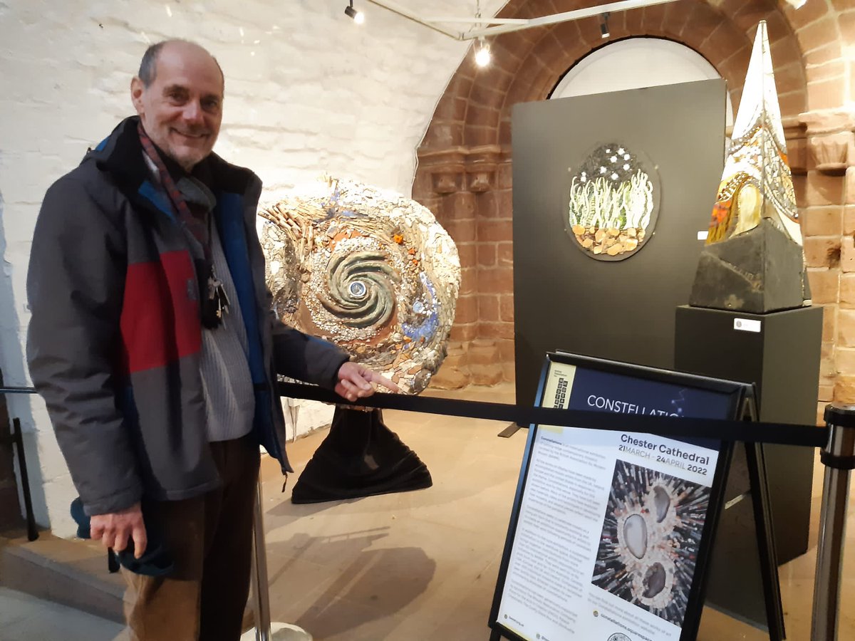 Visit the Constellations exhibition in Chester Cathedral this weekend. You'll be in for a treat. #Constellations2022 @BAMM_NW