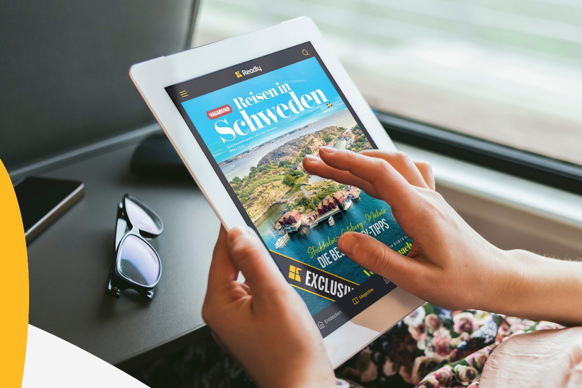 Vagabond and Visit Sweden launches Readly Exclusive magazine to attract German tourists to Sweden🗺️ Read more: corporate.readly.com/sv/media/press… #readly