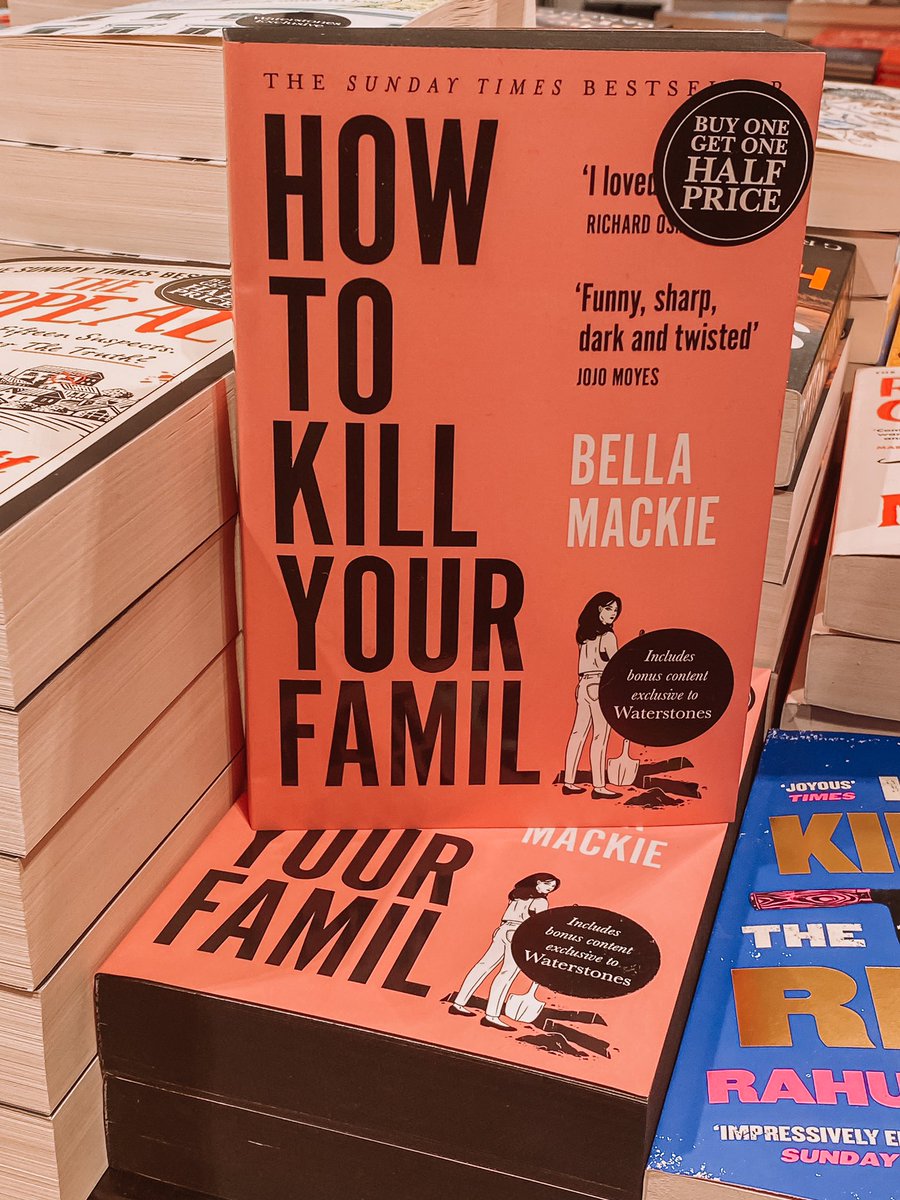 Looking for a book to read over #Easter as you glare at a relative who took the last roast potato? Have we got the book for you… 

#HowToKillYourFamily is outrageously funny, compulsive and subversive, perfect for fans of Killing Eve and My Sister, the Serial Killer!