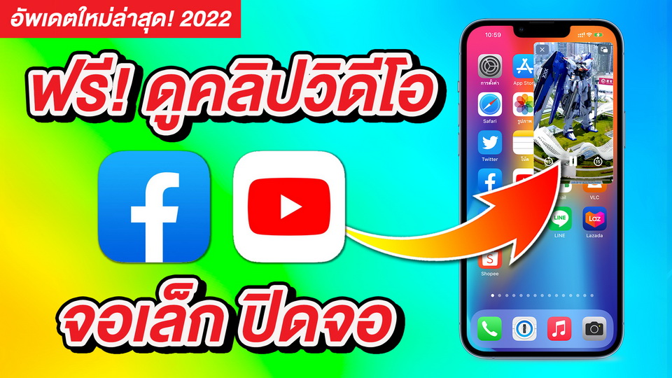 pophowto's tweet image. ไปดูวิธีใหม่ที่ทำได้ฟรี ดูคลิปได้ทั้งจาก Facebook และ YouTube แบบจอเล็ก ย่อจอได้ ทำได้ง่ายๆ 

วิธีดูคลิปวิดีโอ Facebook + YouTube แบบจอเล็ก ย่อจอ ปิดจอ PiP ไม่ต้องมีบัญชี YouTube Premium [2022]

youtube.com/watch?v=FxG1w7…

#YouTubePiP #FacebookPiP #iPhone #Apple #สอนใช้ง่ายนิดเดียว