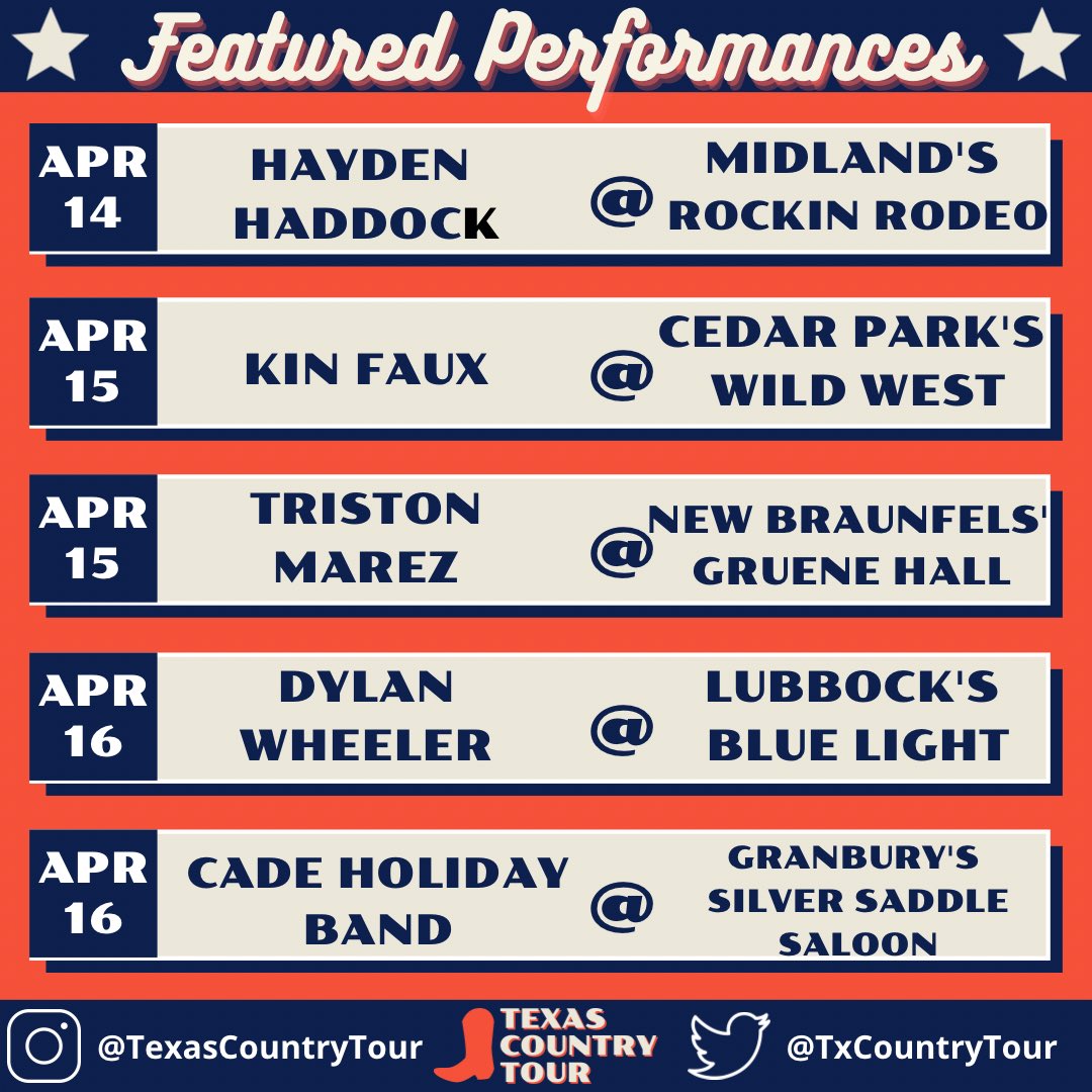 Texas Country Tour tweet media