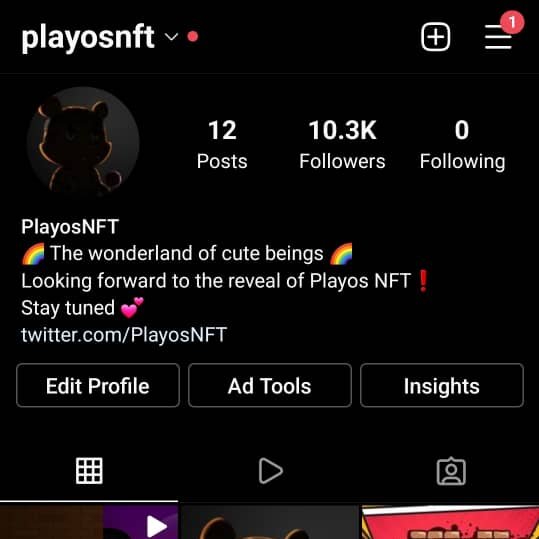 🎉10K FOLLOWERS on Instagram ‼️🎉

We're celebrating with 3 WL Giveaways!!
#WLGiveaways 

To win, make sure to :
- Follow our Twitter <a href="/PlayosNFT/">Playos</a>
- RTs, Comment &amp; Like ❤️
- Tag AT LEAST 3 friends (more the merrier)

Result in 72 hrs

#NFTGiveaway #NFTCommunity #NFTs #nft #nftart