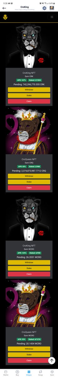 Btdubz2's tweet photo. Yo this #passiveincome is #legit
After less than a week..#whytf aren't you getting into #Croking and #Hypeddogs?.. both at perfect entry points and still fkn early folks! You want 🚀? Come get it https://t.co/EpGlyRizqs