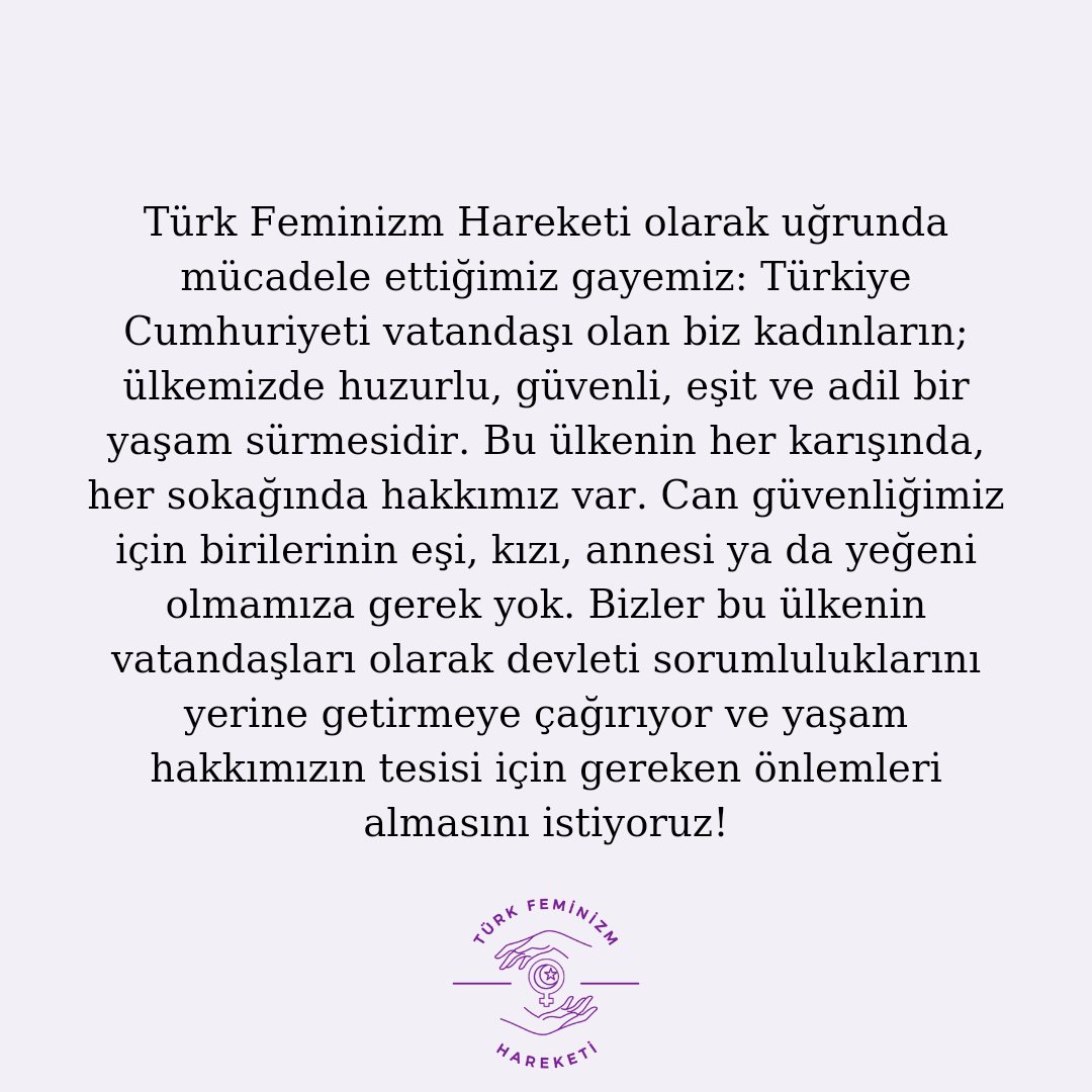 Sessiz işgale sessiz kalmıyor ve soruyoruz: Türk kadınının can güvenliği bu kadar değersiz mi? <a href="/TC_icisleri/">T.C. İçişleri Bakanlığı</a> <a href="/EmniyetGM/">Türk Polis Teşkilatı</a>