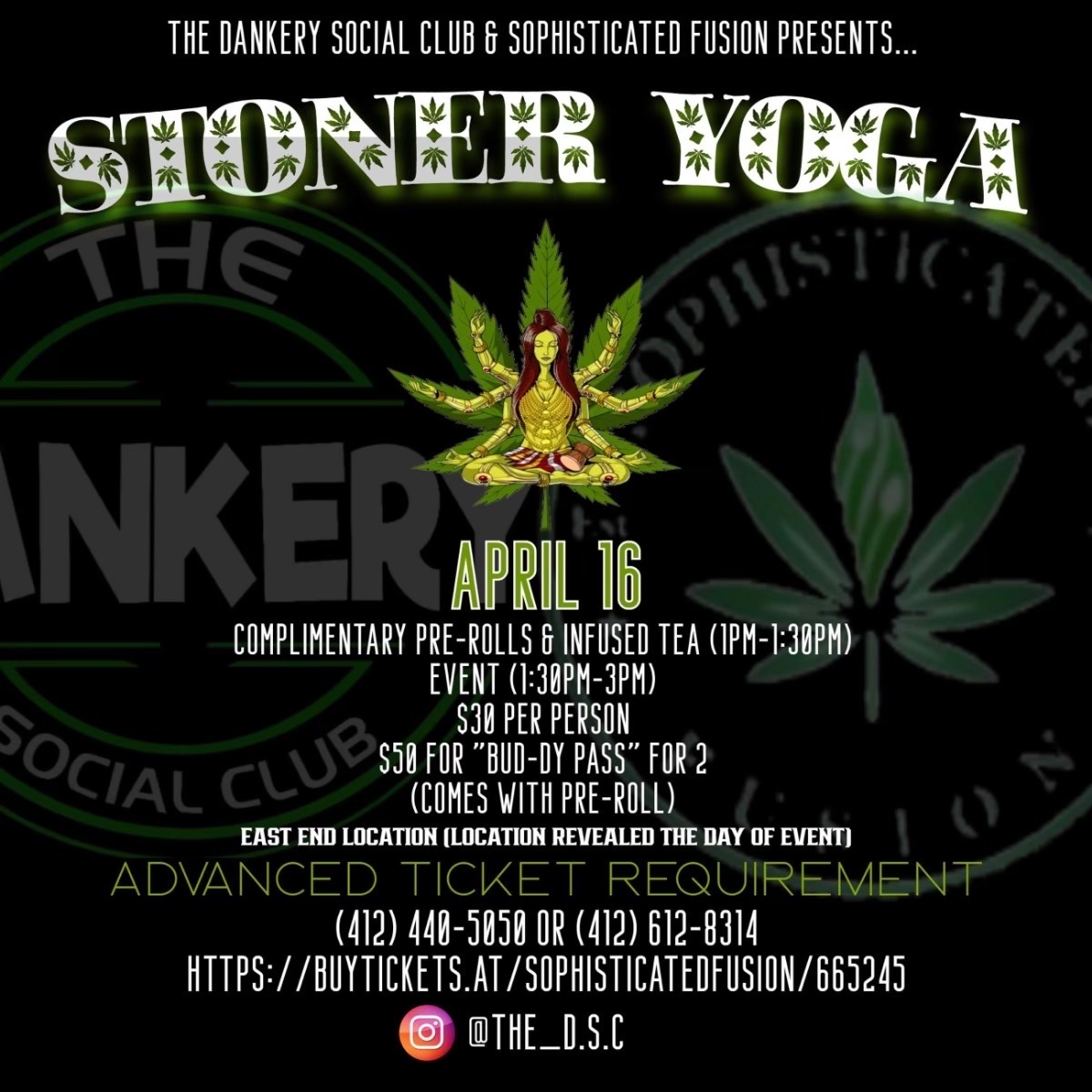 Promopush's tweet image. April 16th come be apart of the High End Experience @The_D.S.C 
Get your tickets today to be entered into raffle to see Juvenile live in concert