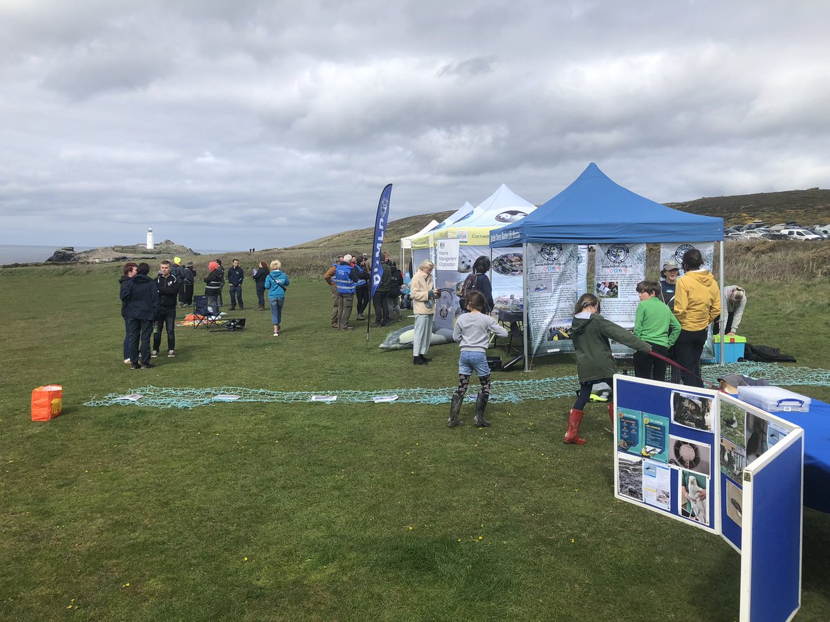 Good turnout #opseabird #godrevy #Cornwall supporting the national operation raising awareness of marine and coastal wildlife crime