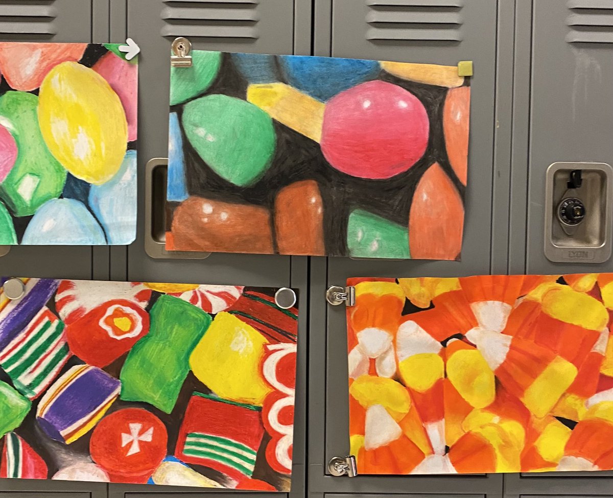 ⁦<a href="/KMHS_ART/">KMHS Art Davis</a>⁩ are these yummy and fabulous?! DP1Ss art macro study #KMHSmustangart #cobbartrocks #artedga