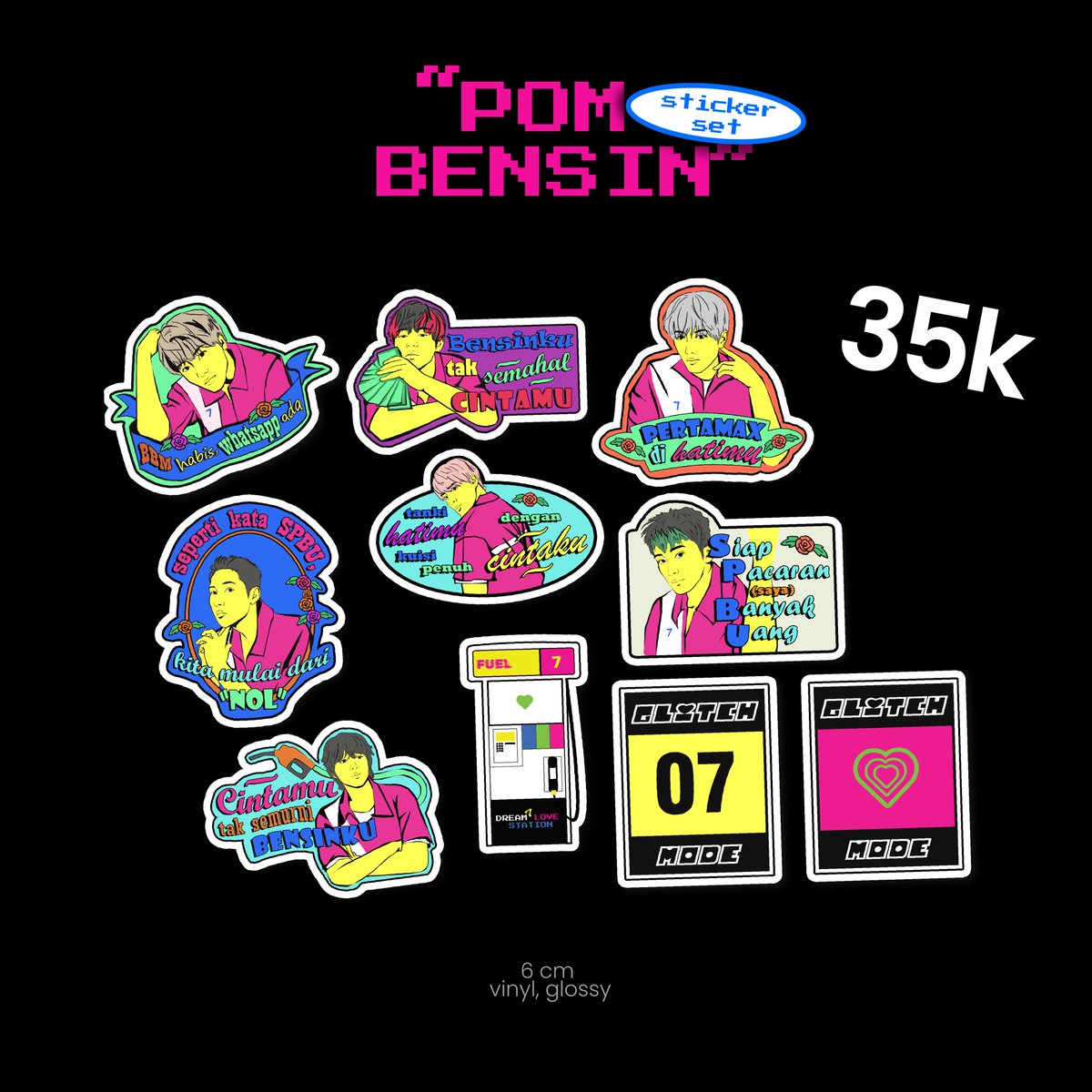 35dgrs's tweet photo. [HELP RT]
retweet, like, &amp; share are appreciated

SCRATCH THAT package

STICKER SET + 1 KEYCHAIN pilihan

💰IDR 60k
📍jkt

tags;
wts wtb fanmerch nct dream 127 mark haechan jaemin jeno chenle renjun jisung nctzen kpop glitch mode https://t.co/3ew4nbQIDq