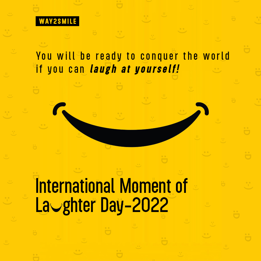 Way2Smile_UK's tweet photo. Do we even need a reason to laugh? What's the point of our life if we don't laugh out loud, startling the people around us and making them laugh, too? Don't overdo it, though! You don't want people to think that you are the joker from the batman!
#InternationalMomentofLaughterDay https://t.co/oh0VFUKUoc