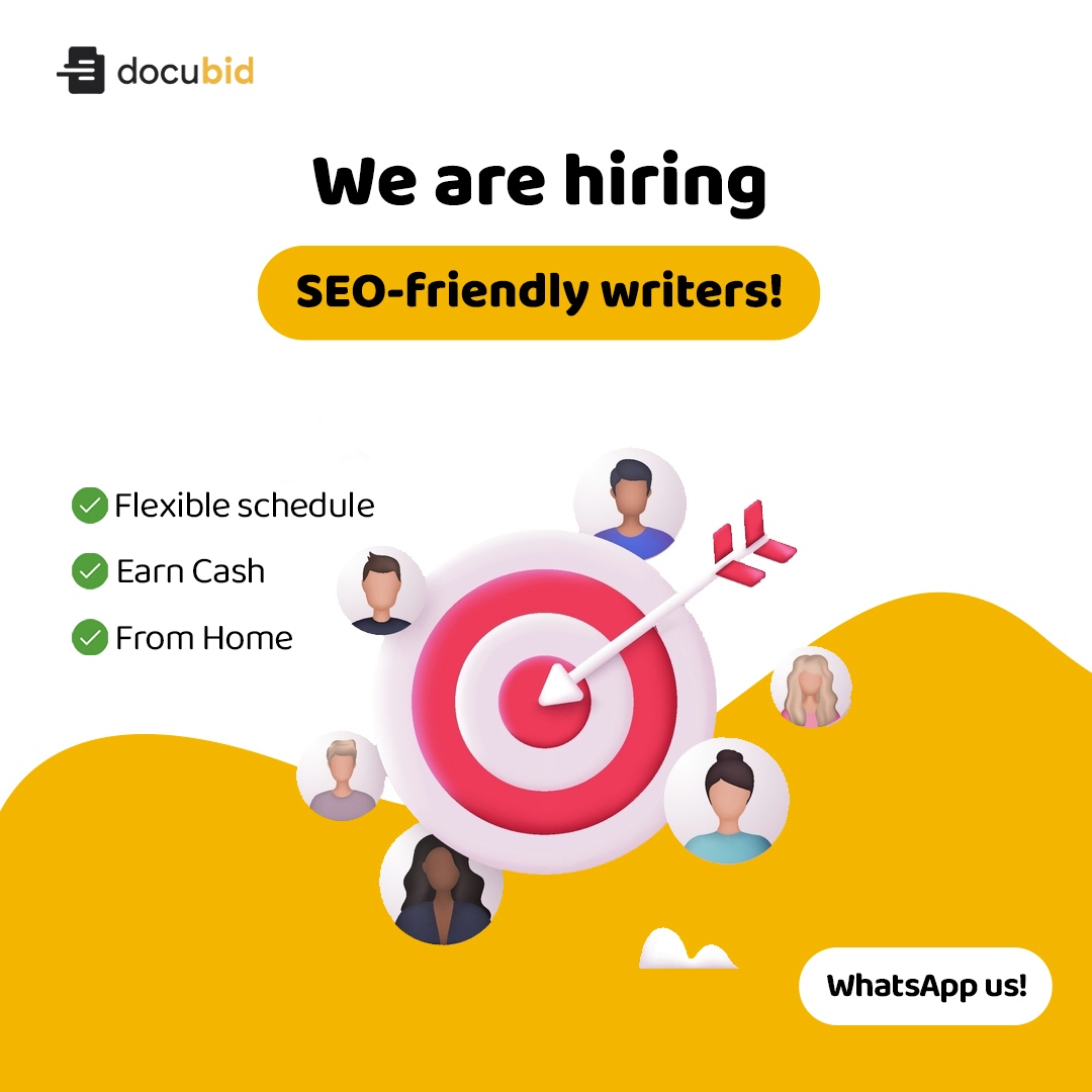 docubid's tweet photo. Are you an SEO-friendly writer interested in making extra CASH?🔥
⁠
YES?⁠
Earn with Docubid TODAY!⁠
⁠
To apply, kindly send us your CV alongside a work sample to our email: hello@docubid.com https://t.co/XGS5vysk0x
