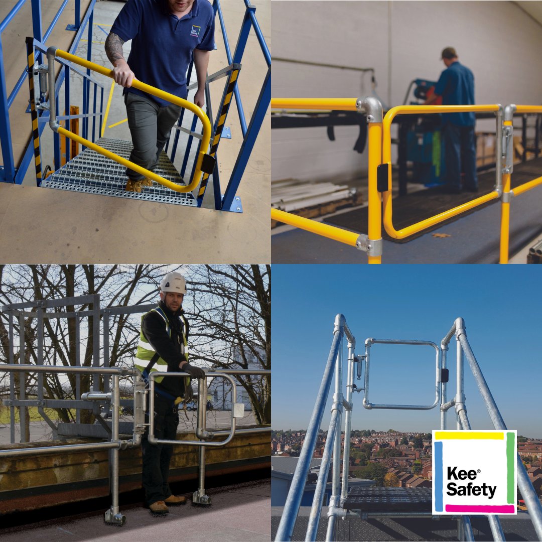 KeeSafety_CA's tweet photo. The #KeeGate range of #SelfClosing #SafetyGates provide permanent #HazardProtection for external and internal access applications. Spring-loaded to automatically close behind the user, Kee Gate maintains a safe environment and reduces the possibility for human error.
#Keesafety https://t.co/EKLe2tC3d8