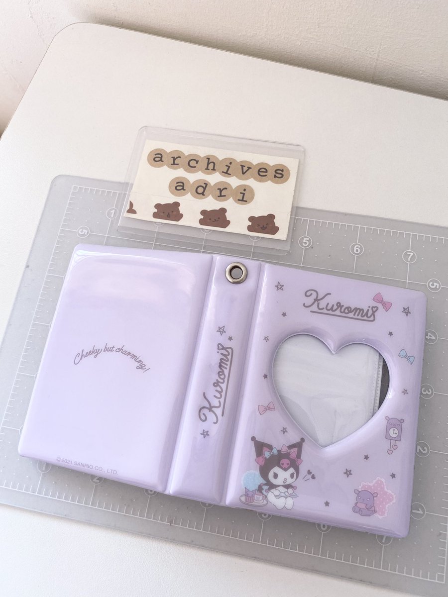 archivesadri's tweet photo. wts lfb ph onhand ꒰ #adrisells ꒱

used sanrio kuromi 1p collbook (see pic for condi) 
— ₱350 + pf
— half payo &amp; rem bal within 3 days
— ggx jnt sco

reply or dm to claim. 

🏷 collect book https://t.co/YYAh2WoRhS