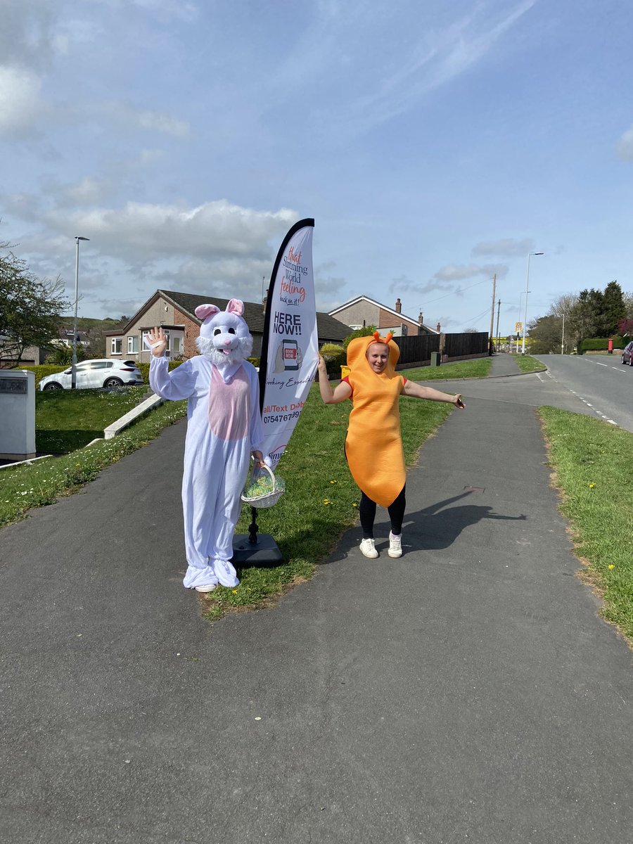 debmalonexx's tweet photo. The #easterbunny is here @ our #SlimmingWorld group in #plympton . Happy Easter guys . #easter https://t.co/vHMBfyAxWs