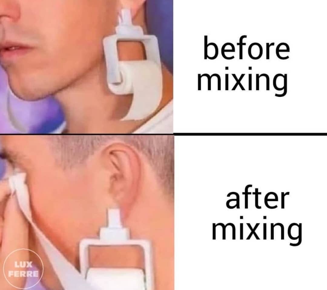 SampleMarket's tweet photo. Real life story 😳😂
Credits : @_lux_ferre_music
#studiolife #samplemarket #producermemes #musicproducermemes
#samplepacks #studio #loops #ableton #producerlife #studiogear #musicproducers #producerslife #logicpro #audioengineer https://t.co/uYRbnGrwdZ