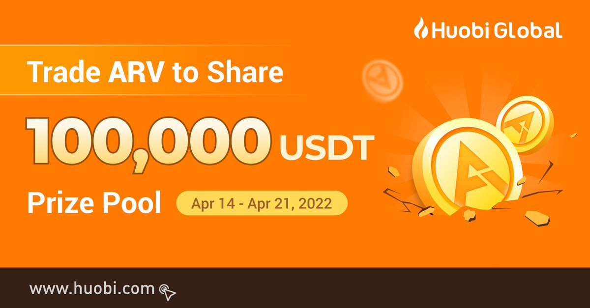 📢Join $ARV trading campaign

Grab a share of $100,000 prize pool!👇

huobi.com/support/en-us/…
