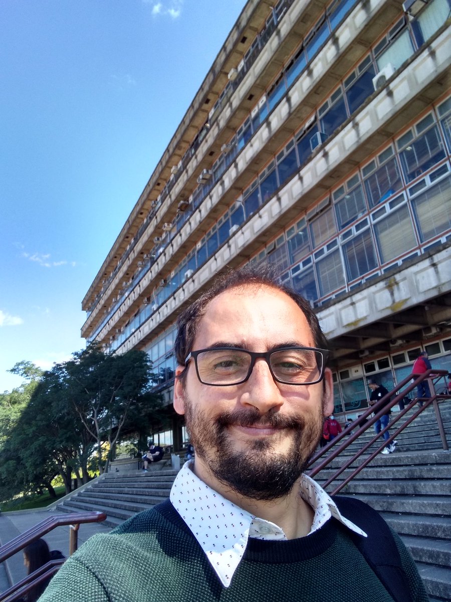 alfonsosoler79's tweet photo. Yesterday was a great day too visit my alma mater @Exactas_UBA for teaching bacterial genomics for the bacterial genetics course. Thanks Julia Pettinari for the invitation!  I also had great lunch with @BeckwithEsteban. So lucky off having such great collaborators! https://t.co/0K7ZO95bHm