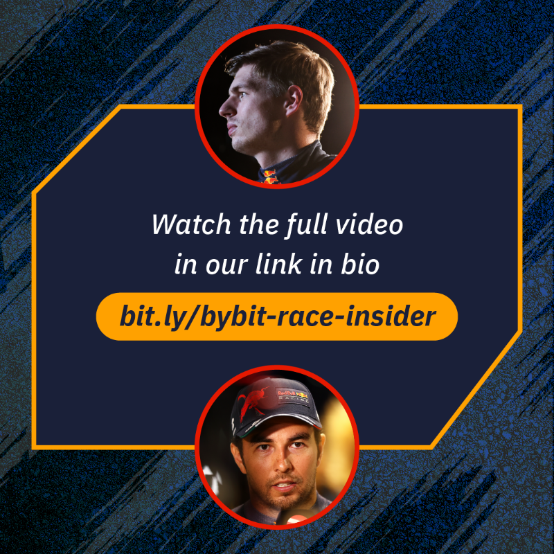 Bybit_Official's tweet photo. 😍 #Crypto &amp; #racing? Bybit sat down with @redbullracing to catch what Max &amp; Checo had to say about our next level partnership!

🏁 Full video on Bybit Race Insider: https://t.co/MDg41fLtB1

🔥 More exclusive content coming soon!

#RacetotheNextLevel #BybitLevelUpStories
