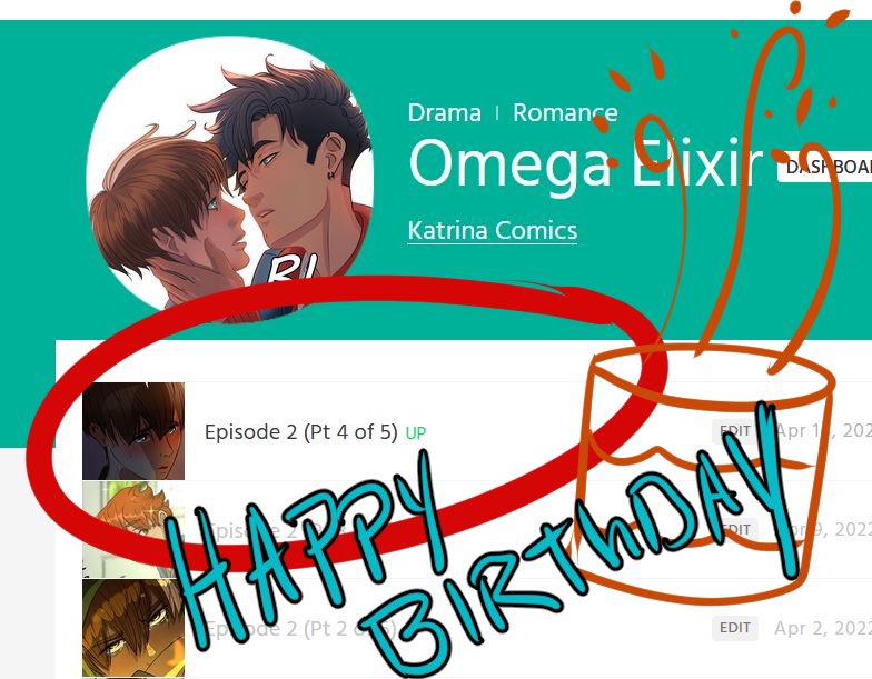 KatrinaComics's tweet photo. Updated early cause it’s my birthday!!! #WebtoonCanvas #omegaelixir https://t.co/ceXpqMUVsi