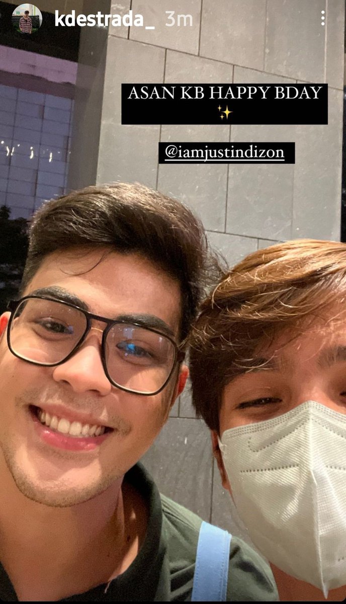 HaileyRae2022's tweet photo. KD: Asan ka ba Happy Birthday!
#KDEstrada #justindizon #asankaba https://t.co/FFKb2I4Vci