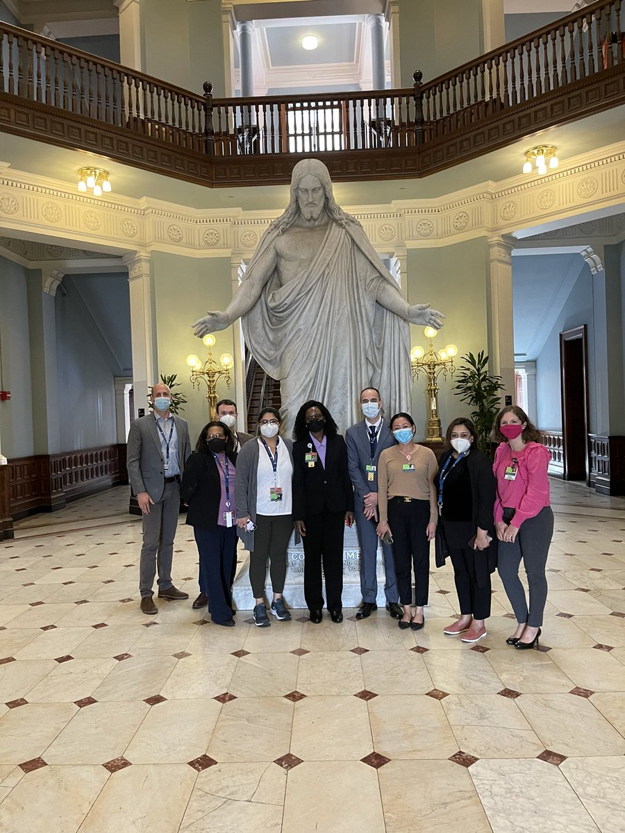 RitaDAoust's tweet photo. @JHUNursing DNP Executives striking it out of the park: phenomenal proposal presentations, meeting Welch Informationist Stella Seals, TWO Orioles fly balls, and making the pilgrimage to the JHH Jesus statue. @messing @RoGaMaNP @EliceTiegs @bvangra1 @ctbanes @carissa_bragdon https://t.co/TK3G2BXKzW