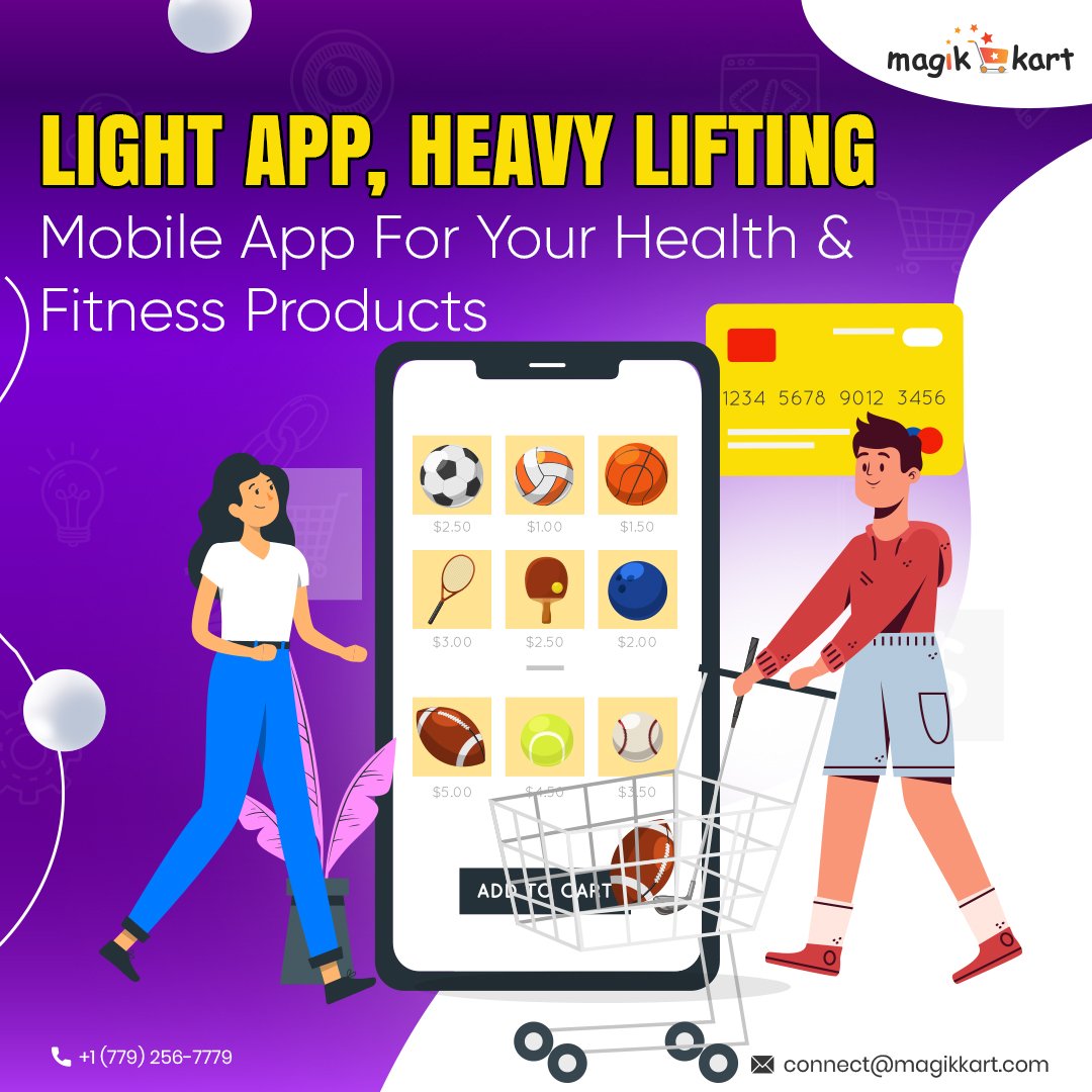 magikkart's tweet photo. The meaning of fitness changed for almost everyone during the pandemic. Just like the "work from home" concept, the "workout at home" concept found a place in our lives too. What made it possible were sports and fitness equipment apps.
To Know More- https://t.co/puNgiWBeyS https://t.co/nqt3uKdHqI