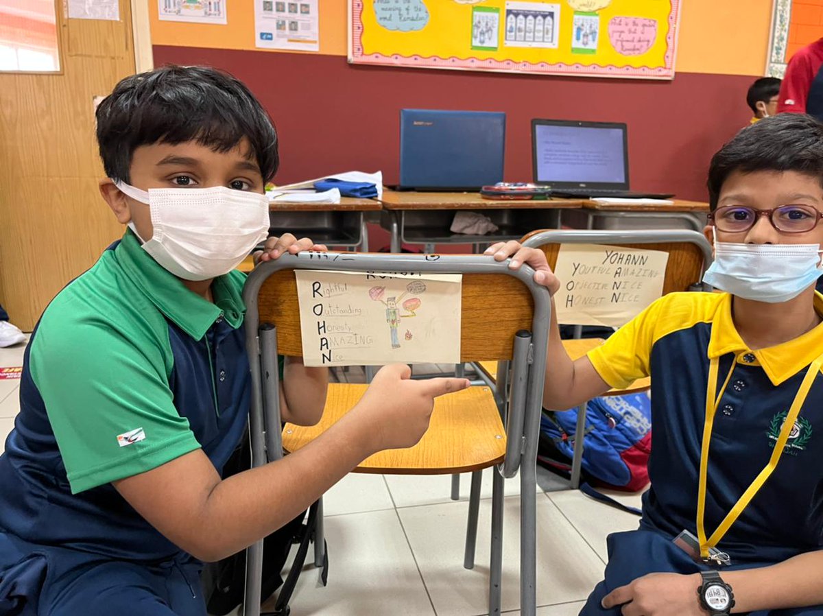 It’s about getting to know new teammates. The more we get to know each other, the better buddies we become. 
#shjspea #dpsshj #dpssharjah #moeuae