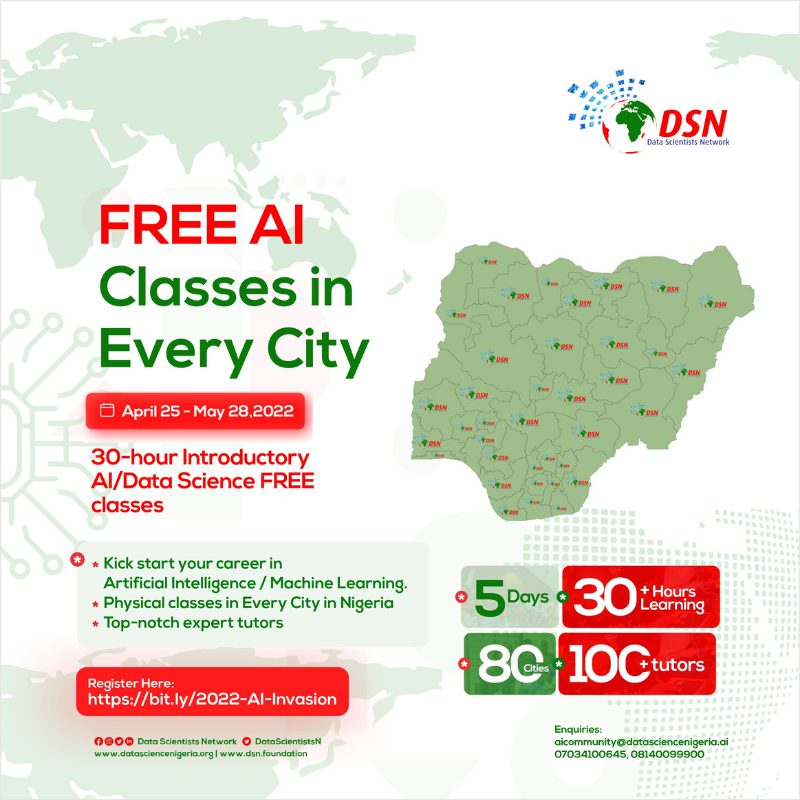 DSN - Data Science Nigeria tweet media