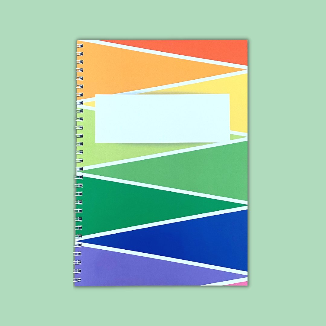 “I choose YouLovePrint because of the numerous customisation options including custom sizing, FSC paper and value for money plus on receipt the quality is exactly as expected.”
#wirobound #booklet printed on 170gsm paper with a 350gsm silk cover.