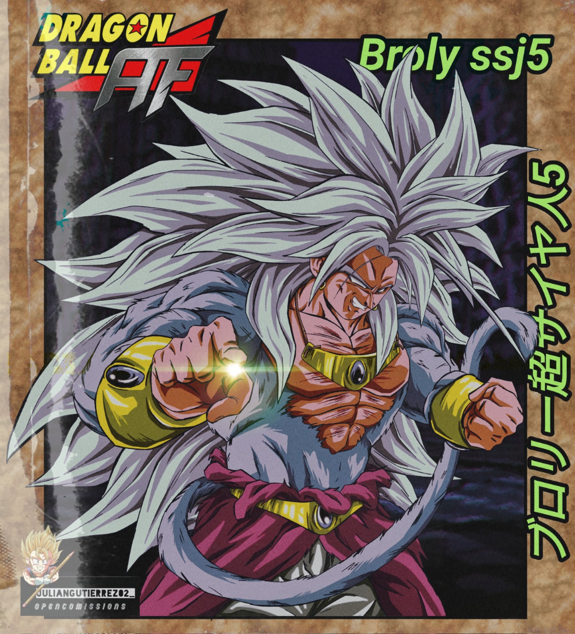 Broly SSJ5 Fan made