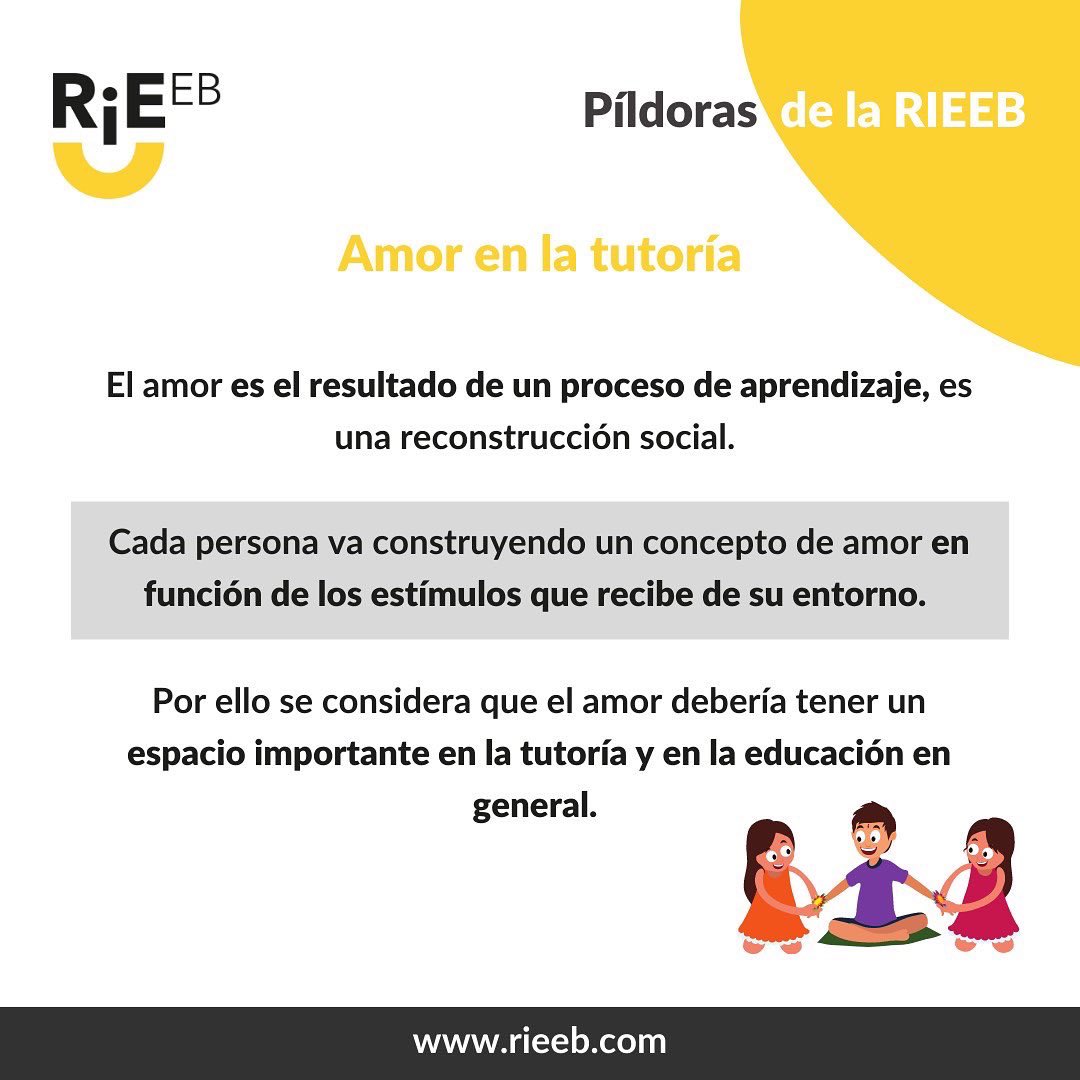RIEEB_'s tweet photo. 💛El #amor es un aspecto importante en la #educacion sin embargo, suele estar muy ausente en la práctica educativa. ¿Cómo es posible desarrollarlo en un espacio como la #tutoría, teniendo en cuenta que es el resultado de un proceso de aprendizaje.👉🏼 https://t.co/qld4fQcvrm https://t.co/IX9wnPMd2K